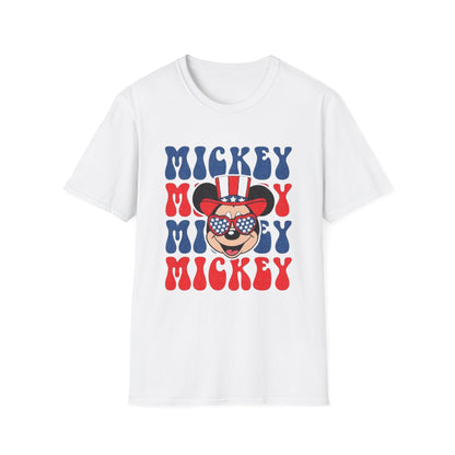 Mickey Patriotic Retro T-Shirt