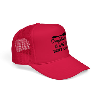 Dinglehopper Hair Don't Care; Trucker style hat