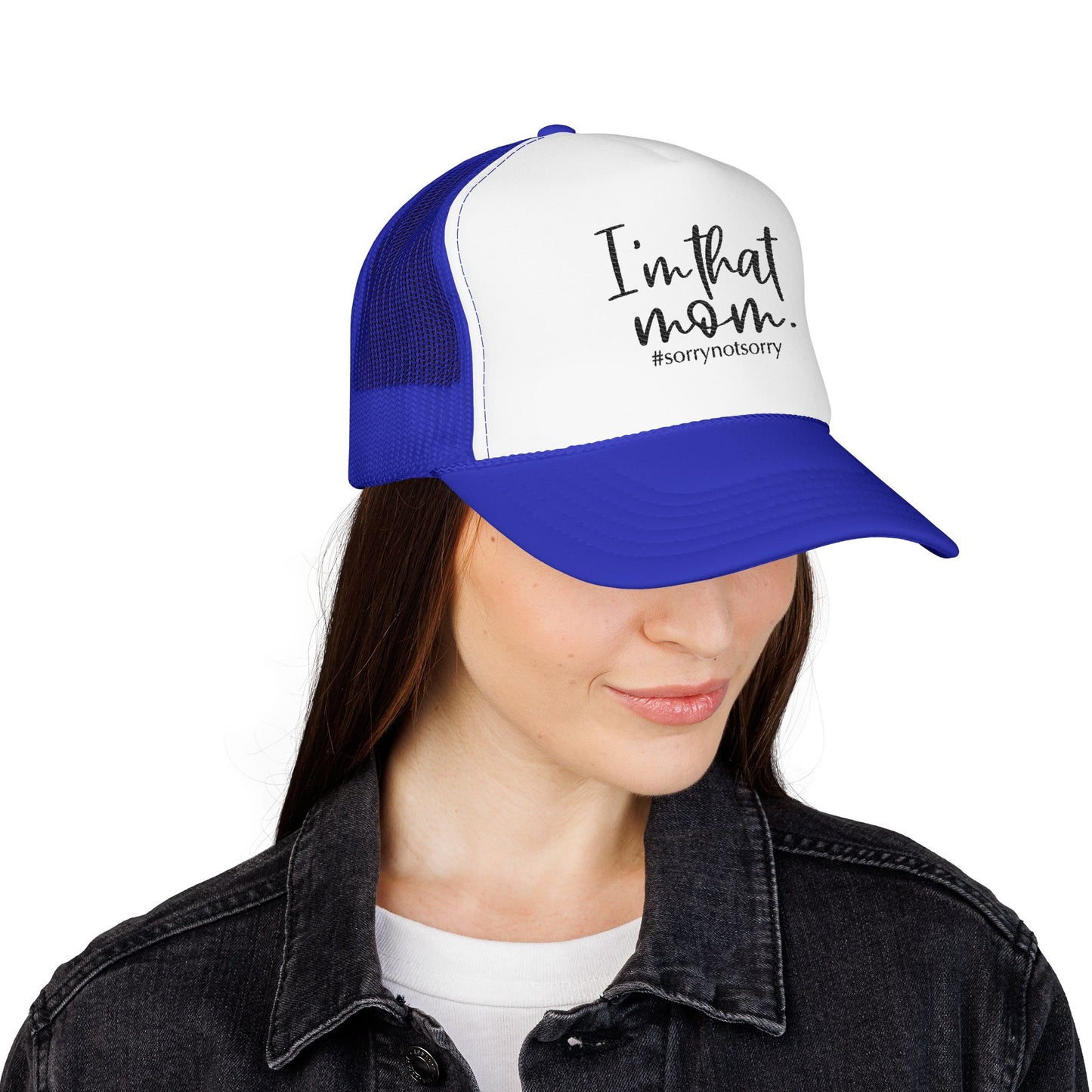 I'm That Mom Foam Trucker Hat | #sorrynotsorry mom trucker cap