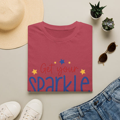 Get Your Sparkle T-Shirt — Patriotic Stars Graphic Tee