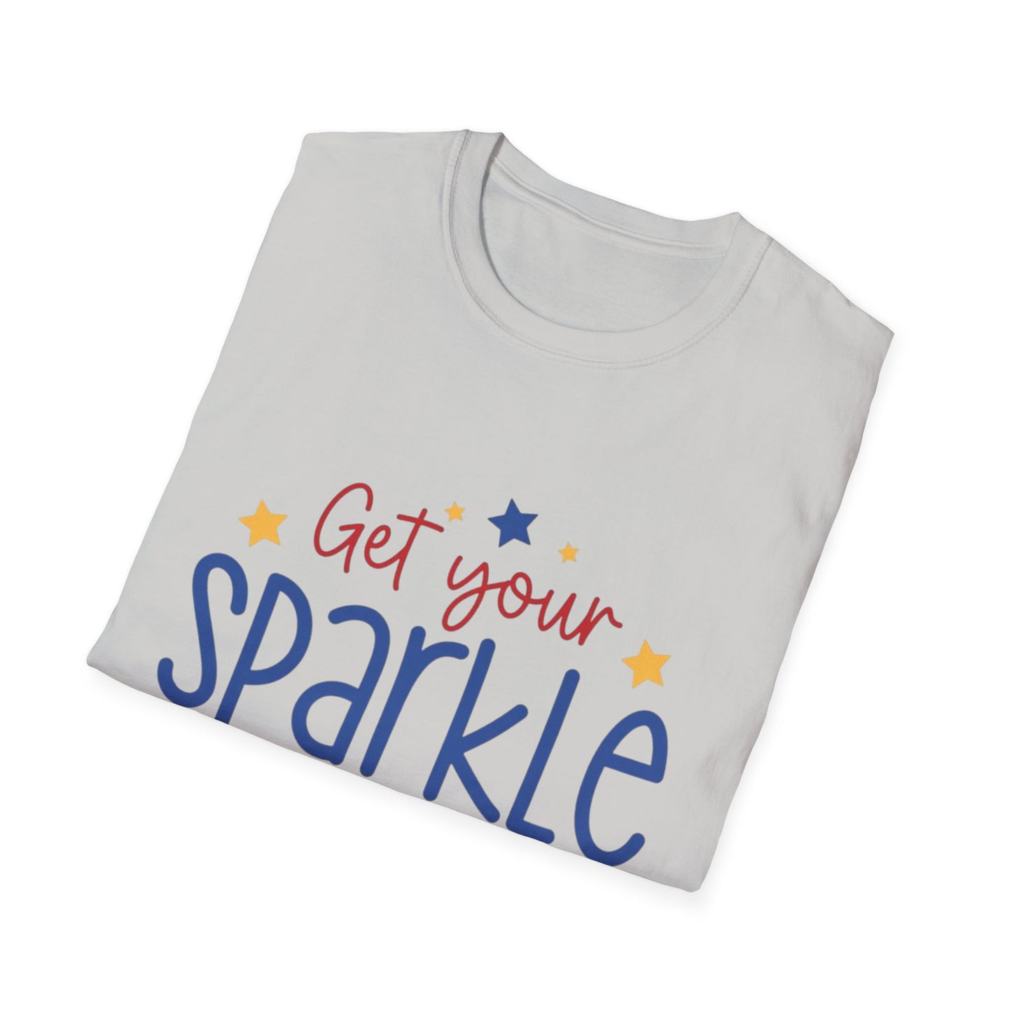 Get Your Sparkle T-Shirt — Patriotic Stars Graphic Tee