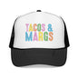 Trucker Hat — "Tacos & Margs" Colorful Retro Foam Mesh Cap