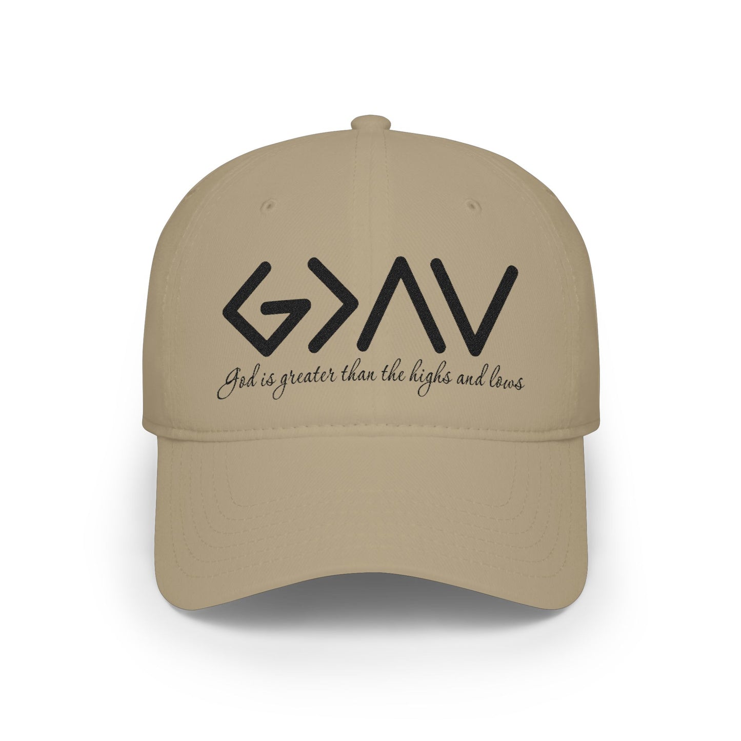 God is greater than the highs and lows