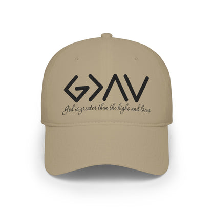 God is greater than the highs and lows
