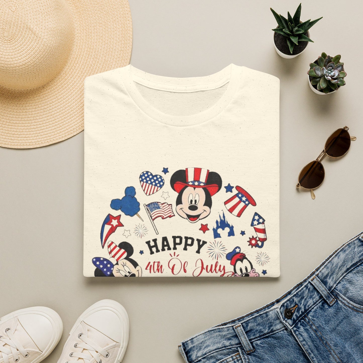 4th of July Mickey T-Shirt — Happy 4th of July Patriotic Disney Tee