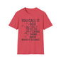 Funny Skeleton T‑Shirt — "You Call It OCD I Call It Put The F*cking Thing Back"