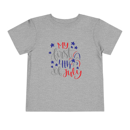 My First 4th of July Toddler Tee