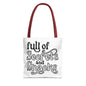 Tote Bag — "Full of Secrets and Snacks" Phrase Tote