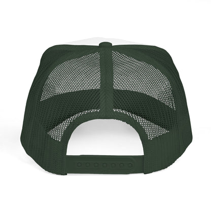 Mouse Silhouette Trucker | Black White Minimalist Cap
