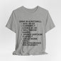 Gen X In A Nutshell Tee — Funny Vintage GenX Humor T-Shirt