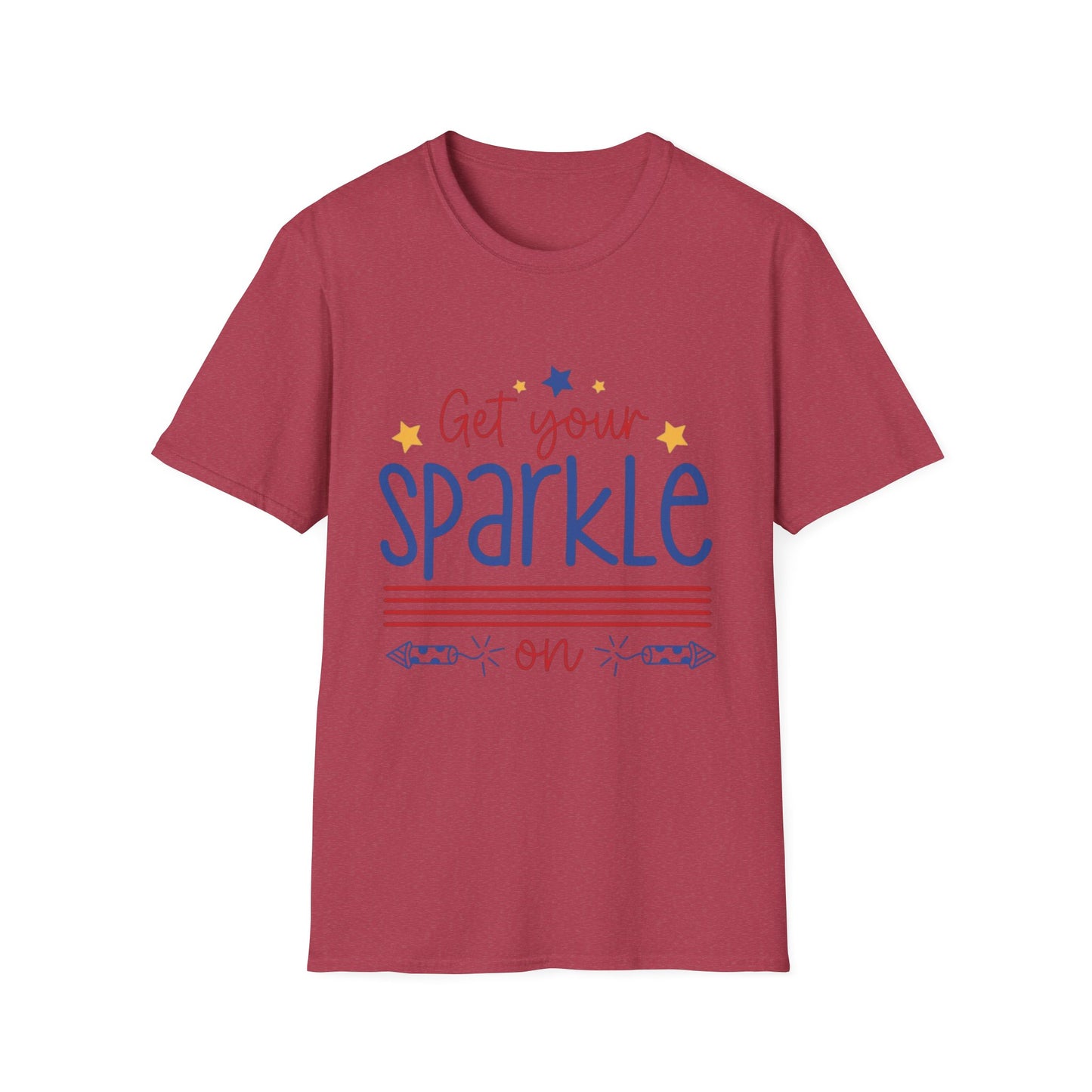 Get Your Sparkle T-Shirt — Patriotic Stars Graphic Tee