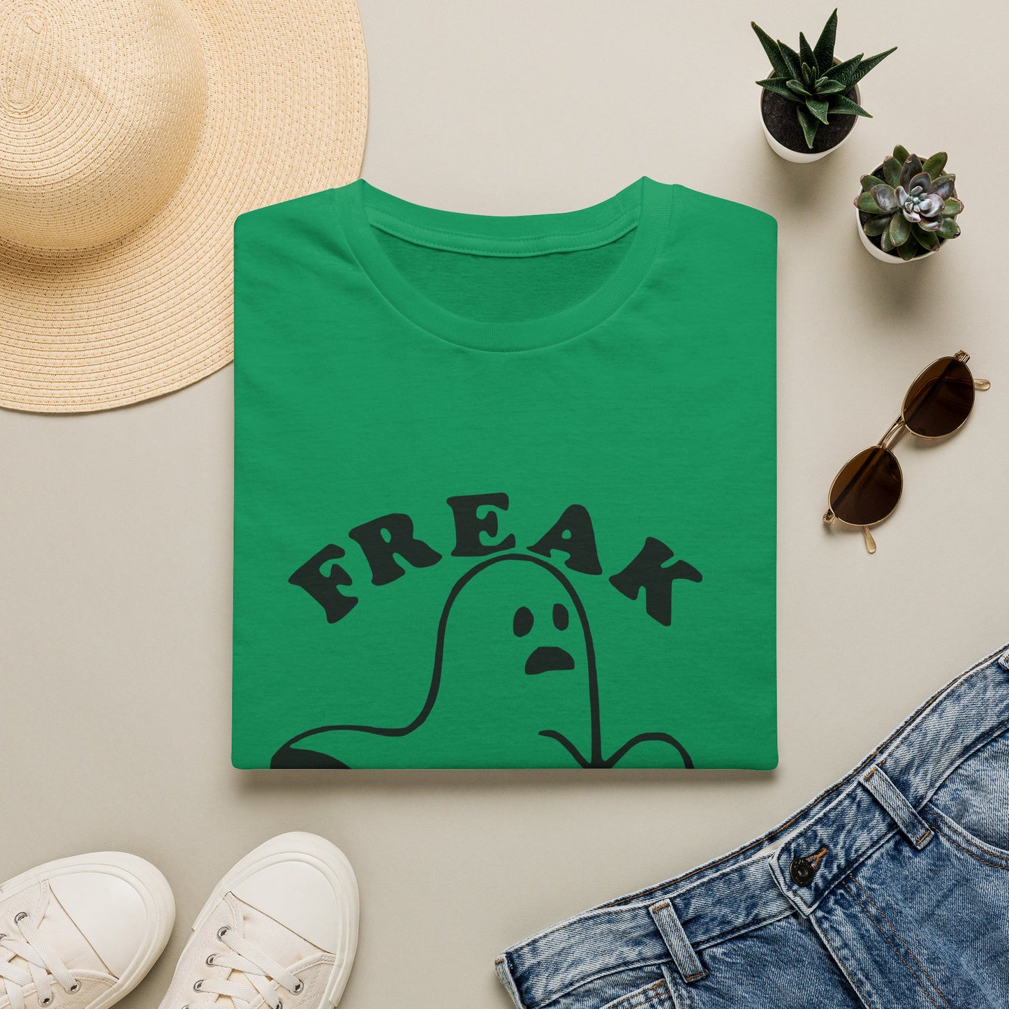 Freak in the Sheets Ghost T-Shirt — Funny Halloween Graphic Tee