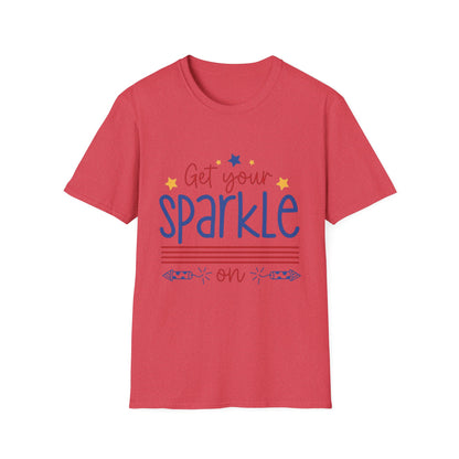 Get Your Sparkle T-Shirt — Patriotic Stars Graphic Tee