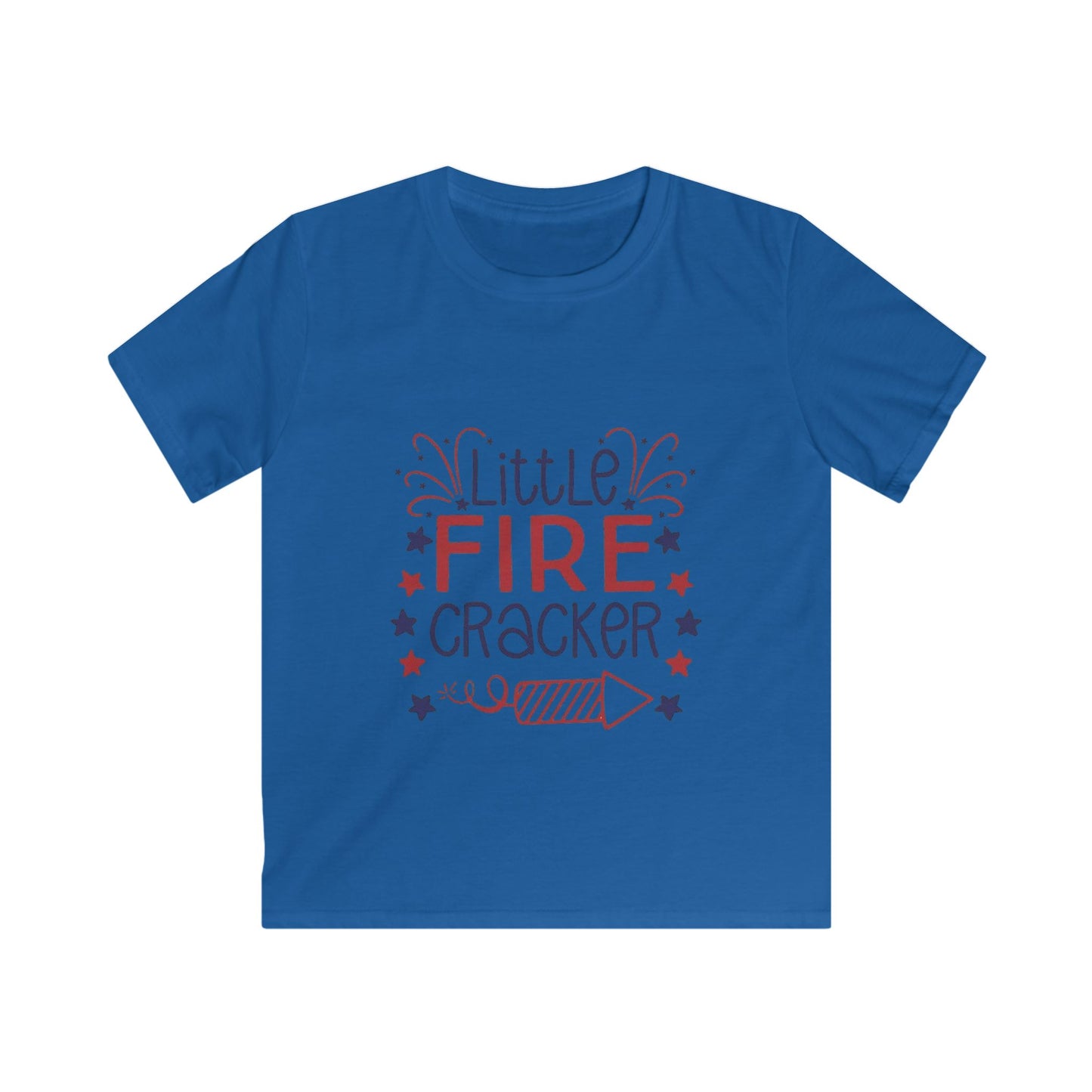 Kids T-Shirt — "Little Firecracker" Patriotic Fourth of July Tee