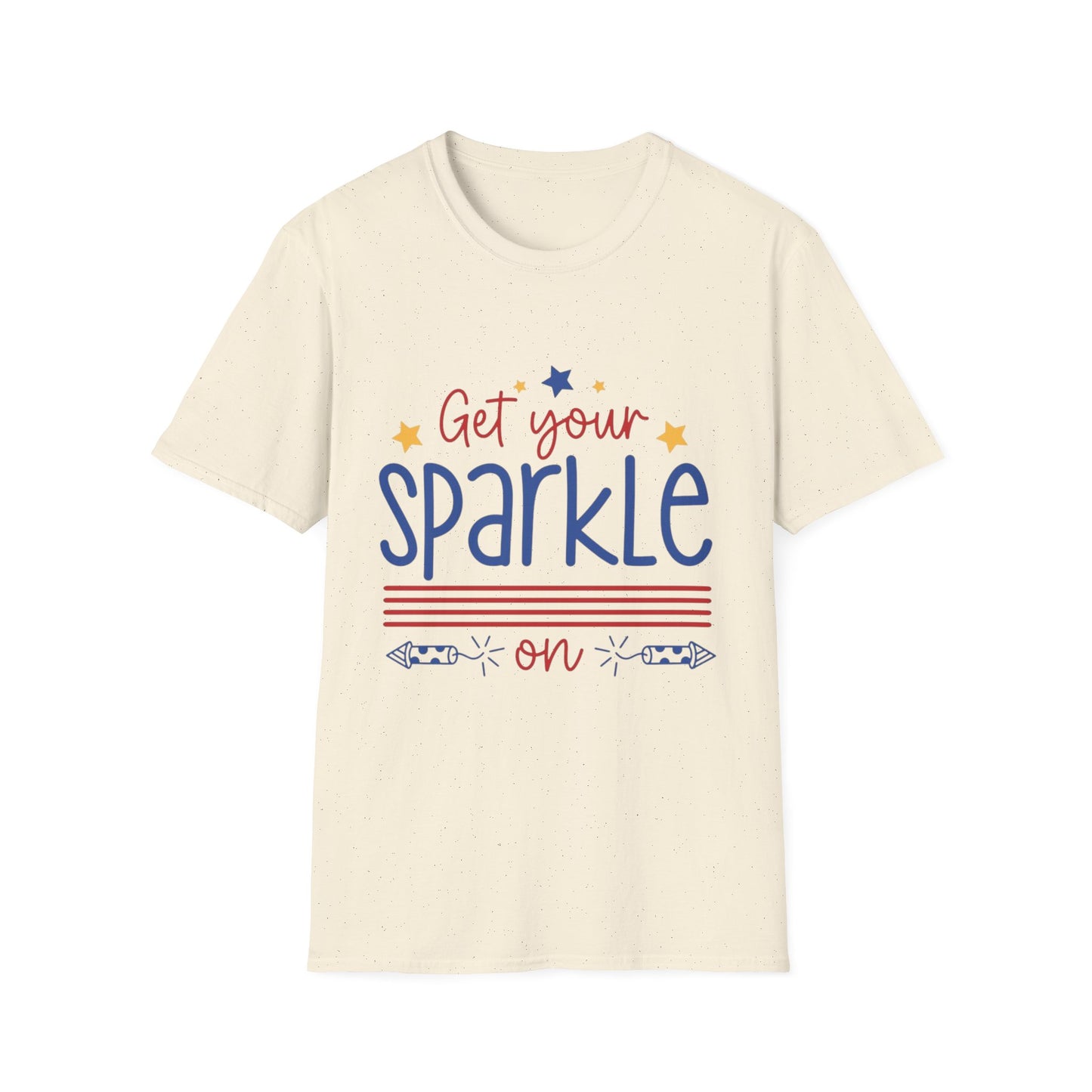 Get Your Sparkle T-Shirt — Patriotic Stars Graphic Tee