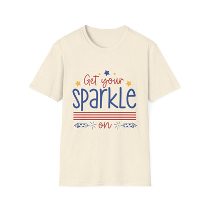 Get Your Sparkle T-Shirt — Patriotic Stars Graphic Tee