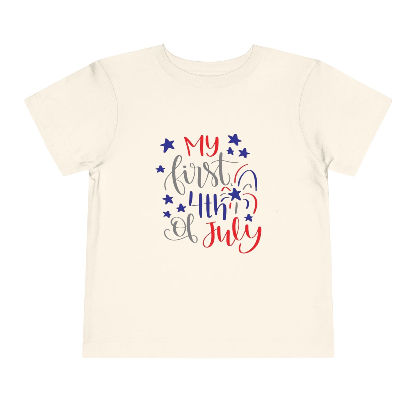 My First 4th of July Toddler Tee
