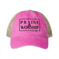 It's Praise and Worship | Women's Washed Mesh-Back Cap