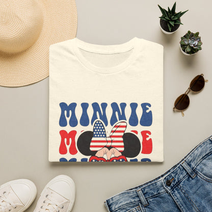 Minnie Patriotic Graphic T-Shirt
