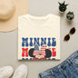 Minnie Patriotic Graphic T-Shirt