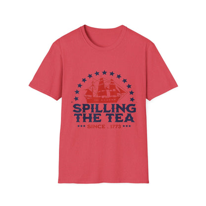 Spilling the Tea Since 1773 Tee — Revolutionary Boston Tea Party Ship T-Shirt