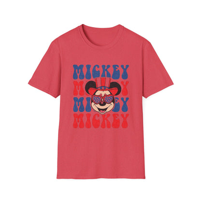 Mickey Patriotic Retro T-Shirt