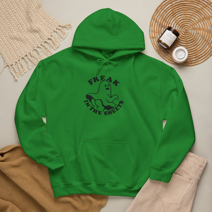 Freak in the Sheets Hoodie — Cute Ghost Graphic Pullover