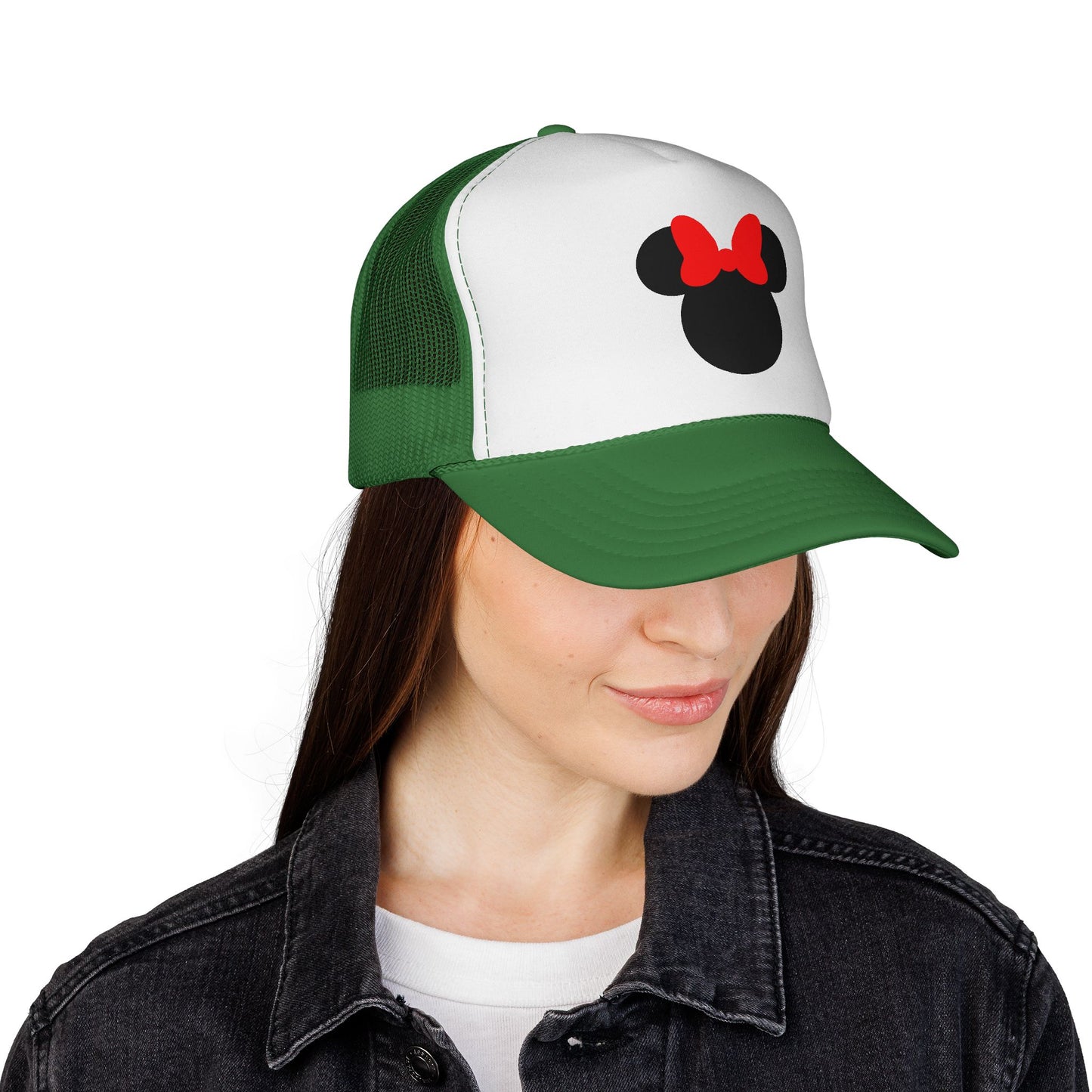 Mouse Silhouette; Trucker Cap