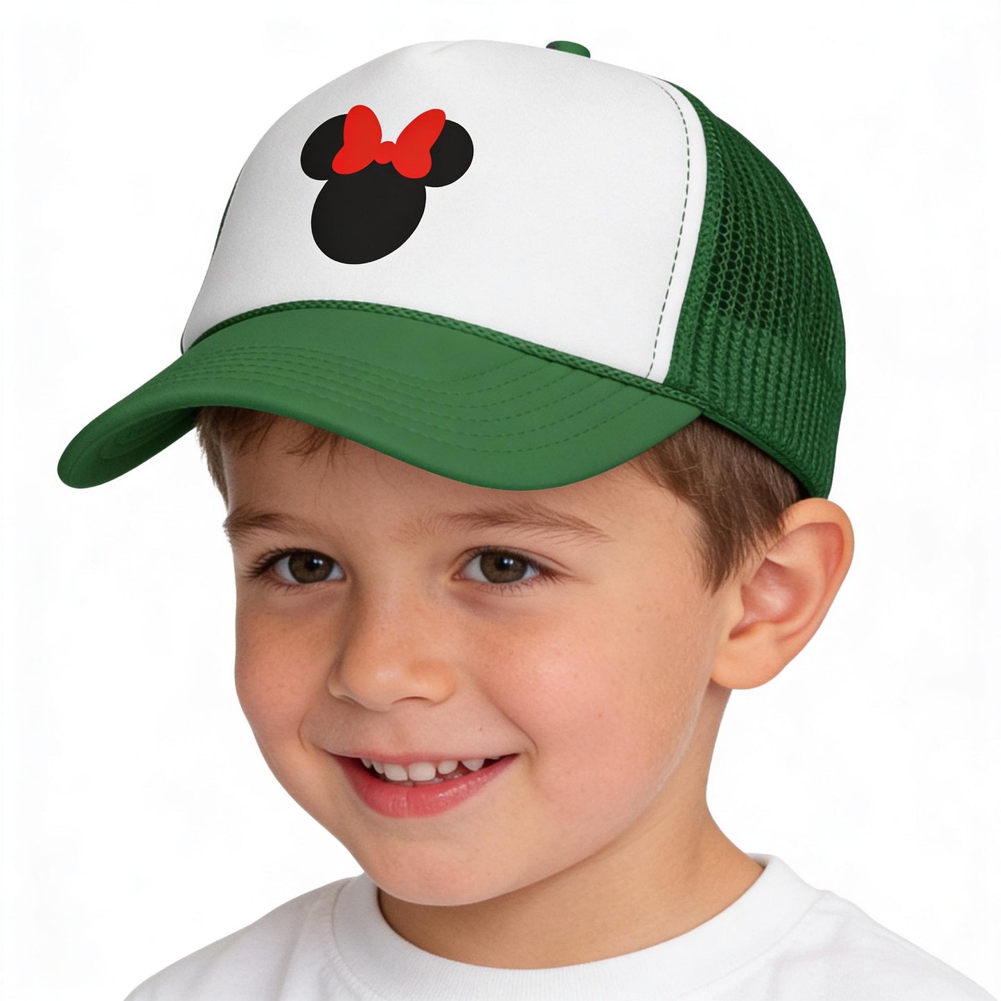 Mouse Silhouette Cap: Casual Trucker Hat (Seven Colors, Adjustable)