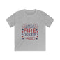 Kids T-Shirt — "Little Firecracker" Patriotic Fourth of July Tee