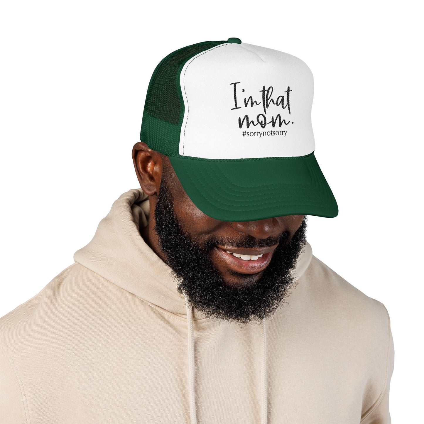 I'm That Mom Foam Trucker Hat | #sorrynotsorry mom trucker cap