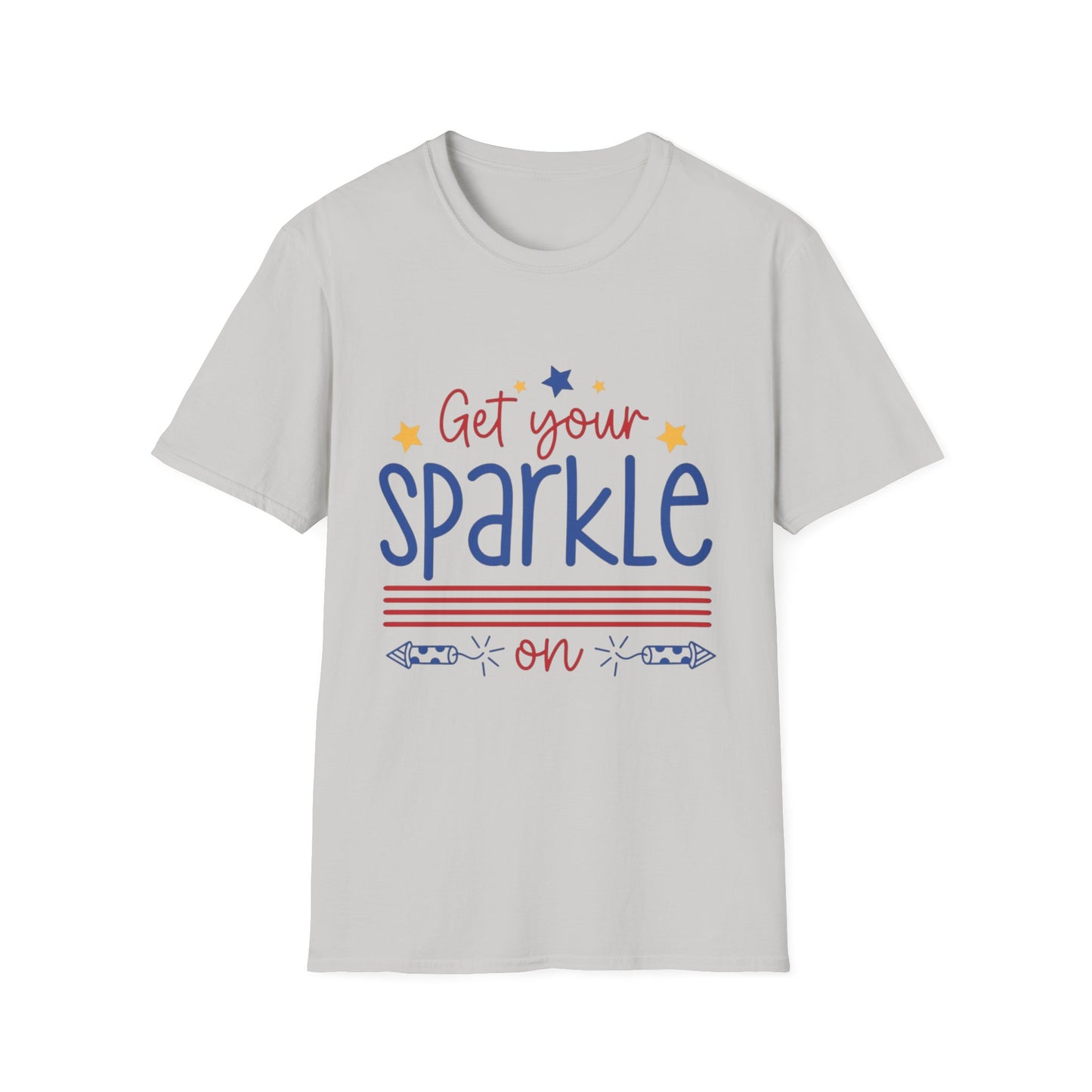Get Your Sparkle T-Shirt — Patriotic Stars Graphic Tee