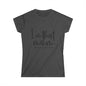 A gray t-shirt with the text "I'm that mom. #sorynotsorrow" printed on it.