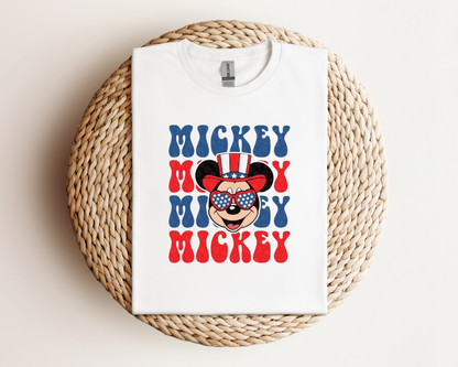 Minnie Patriotic Graphic T-Shirt