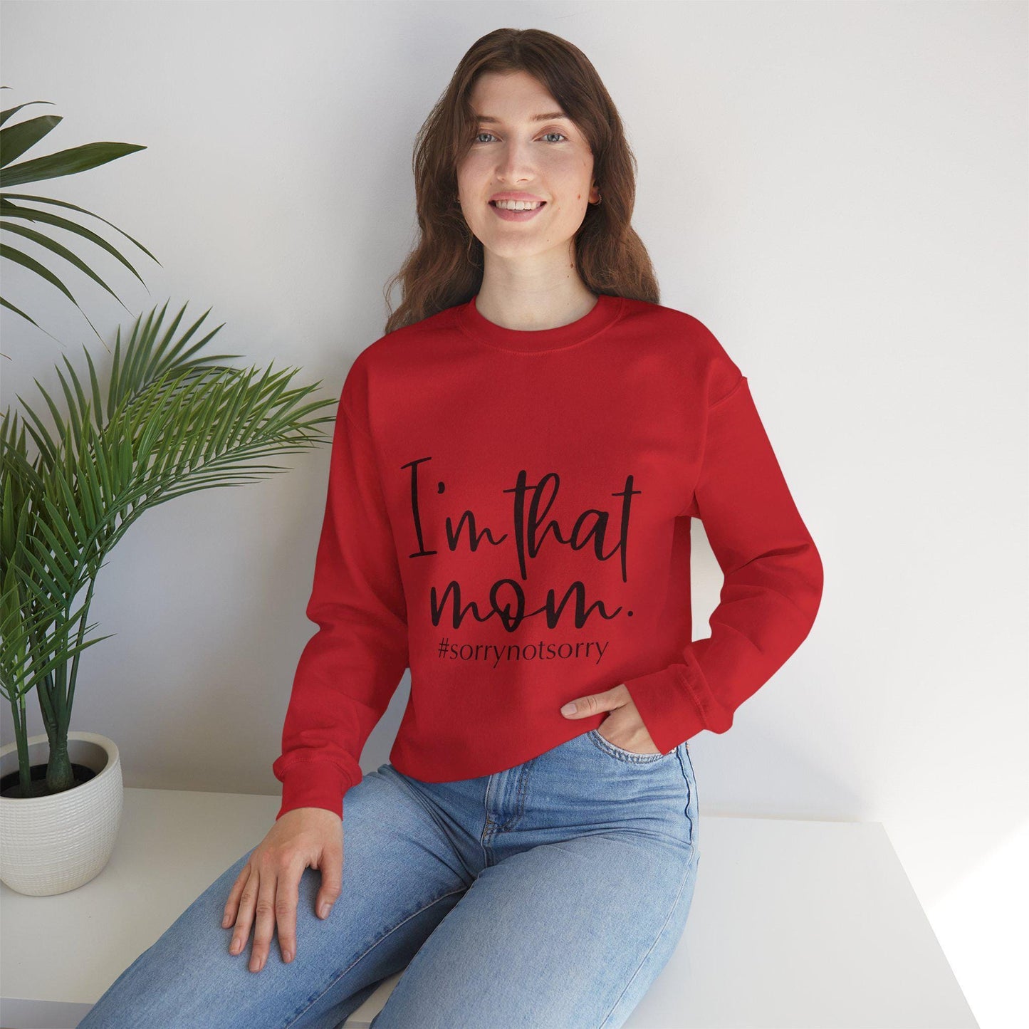I'm That Mom sweatshirt | Mom life crewneck, #sorrynotsorry design