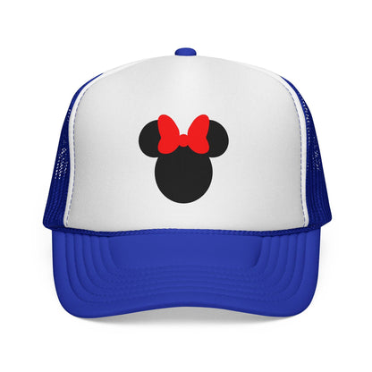 Mouse Silhouette Cap: Casual Trucker Hat (Seven Colors, Adjustable)