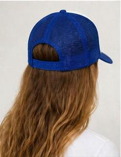 Mouse Silhouette Trucker | Black White Minimalist Cap